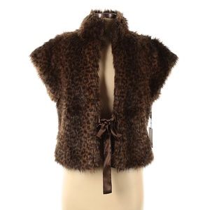 Calvin Klein Faux Fur Vest